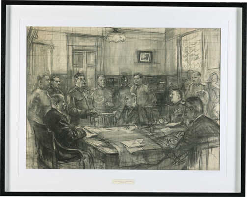 Налбандян Дмитрий Аркадьевич. Эскиз картины «Для счастья народа»